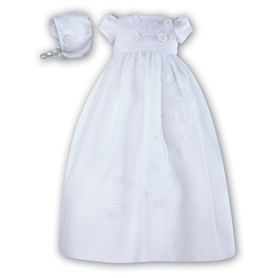 Sarah Louise Christening Robe & Bonnet - 158